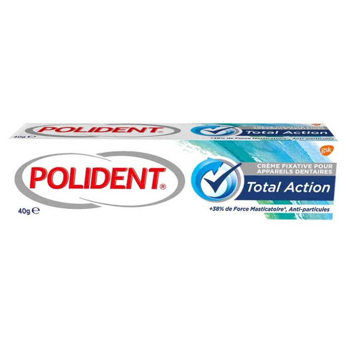 GSK Polident Total Action Crème Adhésive