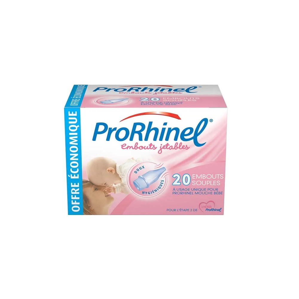 Prorhinel embouts jetables 20 unités