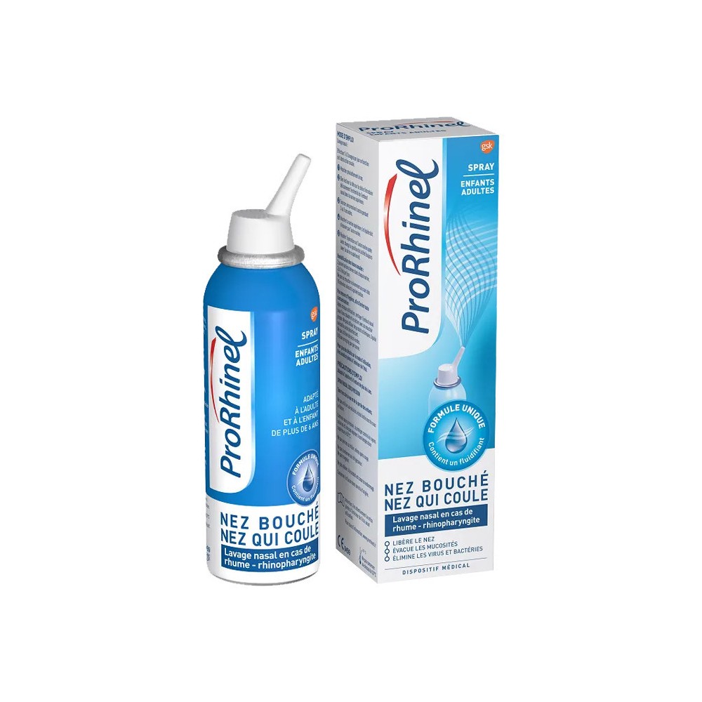 Prorhinel Spray nasal enfants et adultes 100 ml