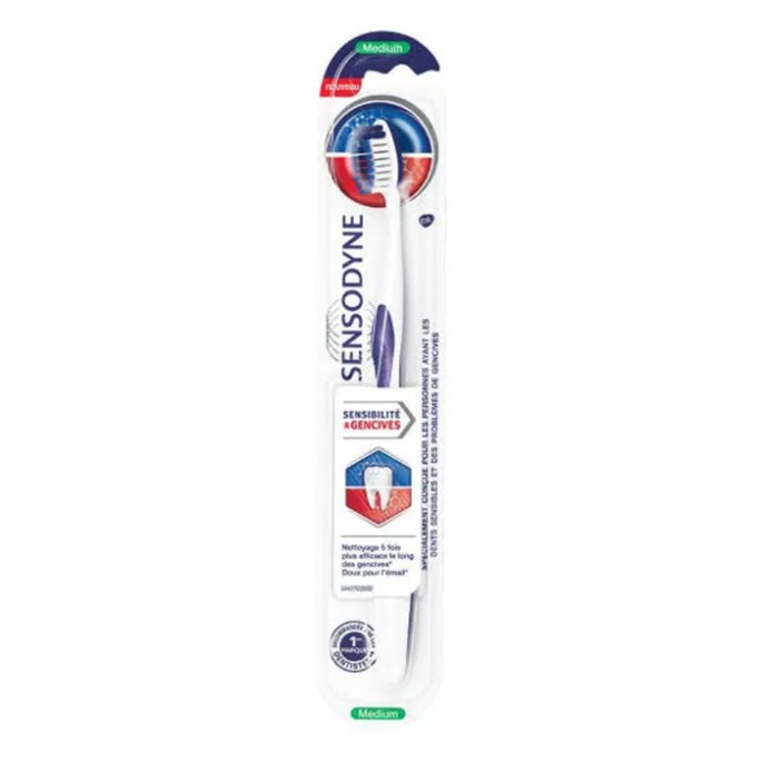 Sensodyne brosse à dents medium