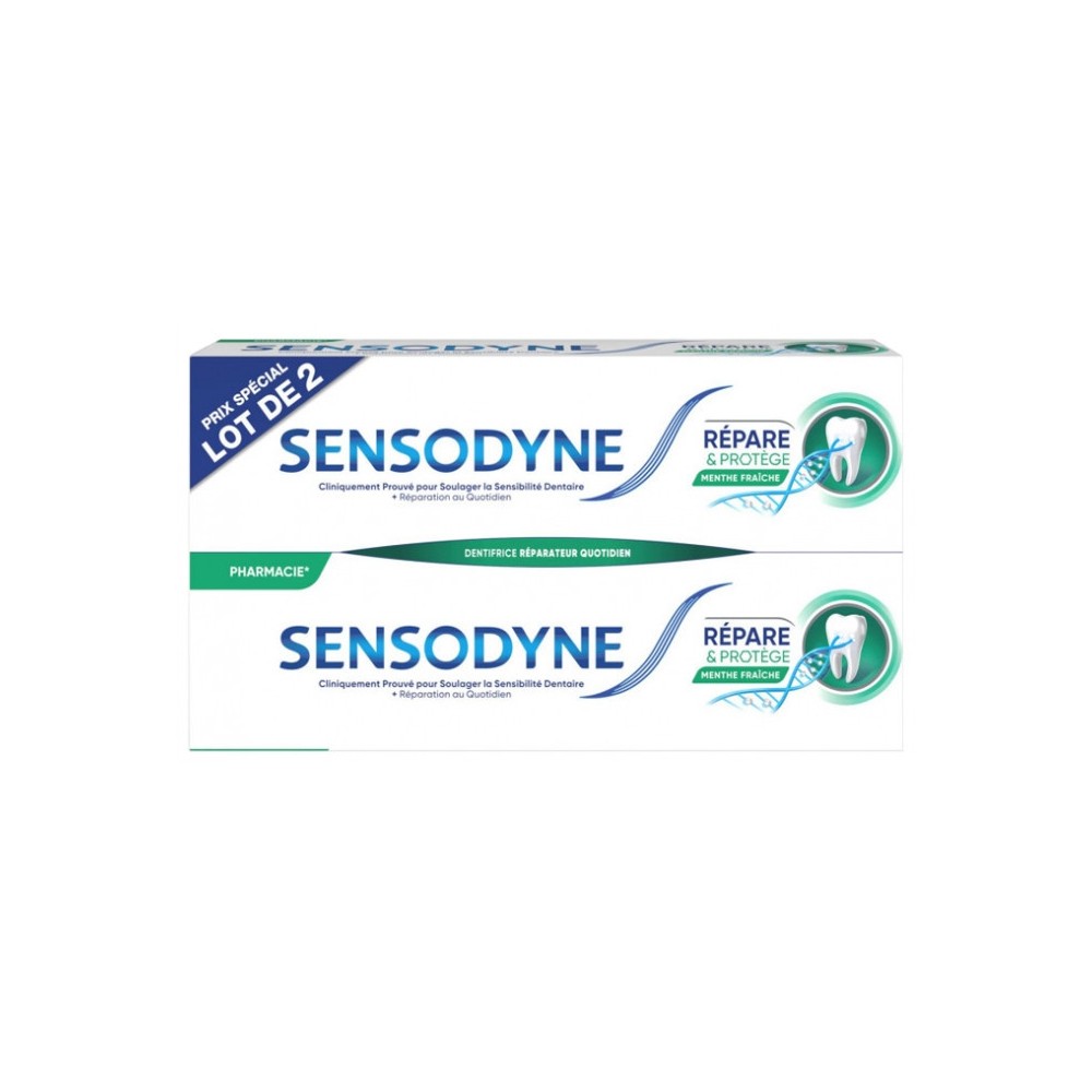 Sensodyne Répare et Protège Dentifrice Duo