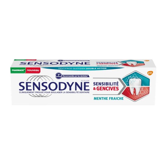 Sensodyne dentifrice Sensibilité et Gencives 75 ml