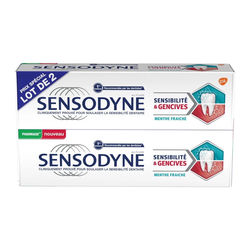 Sensodyne dentifrice sensibilité et gencives 75 ml