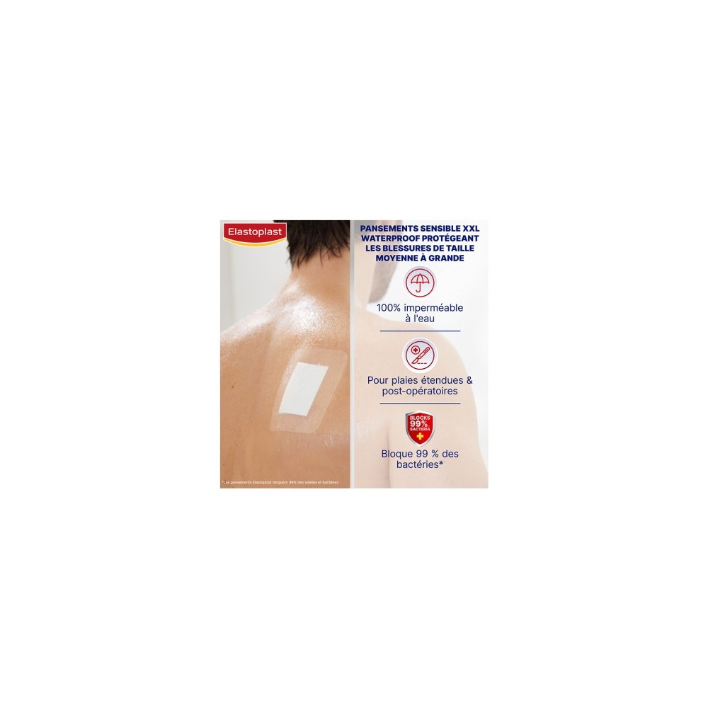 Elastoplast Aqua Protect XXL 5 unités