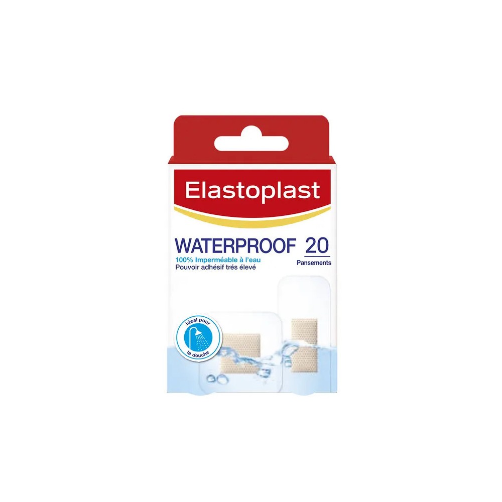 Elastoplast Aqua Protect Pansements 20 unités