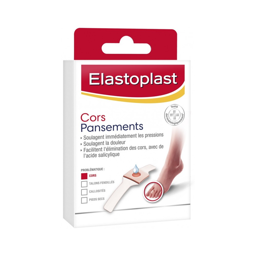 Elastoplast cors protection acide salicylique