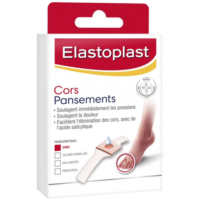 Elastoplast cors protection acide salicylique