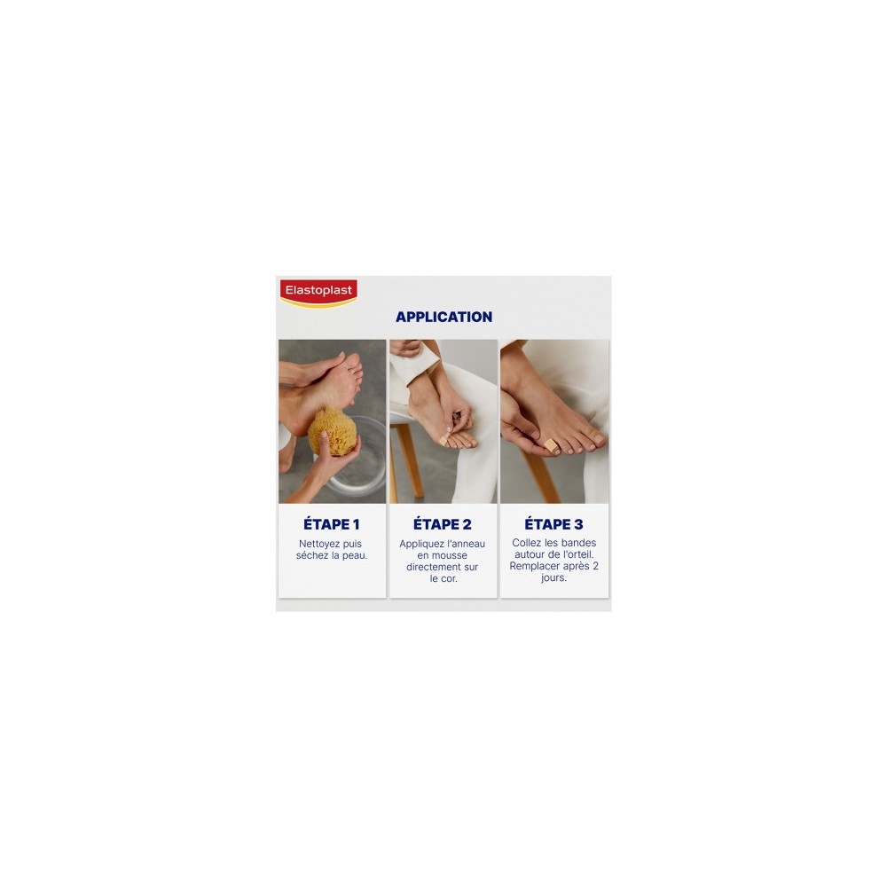 Elastoplast cors protection acide salicylique