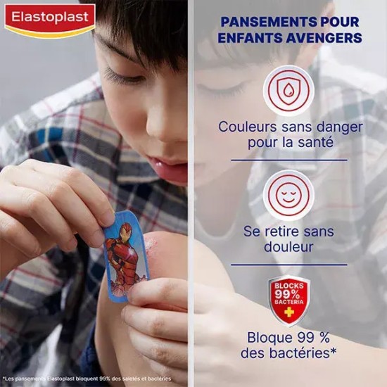 Elastoplast pansements Disney Avenger 20