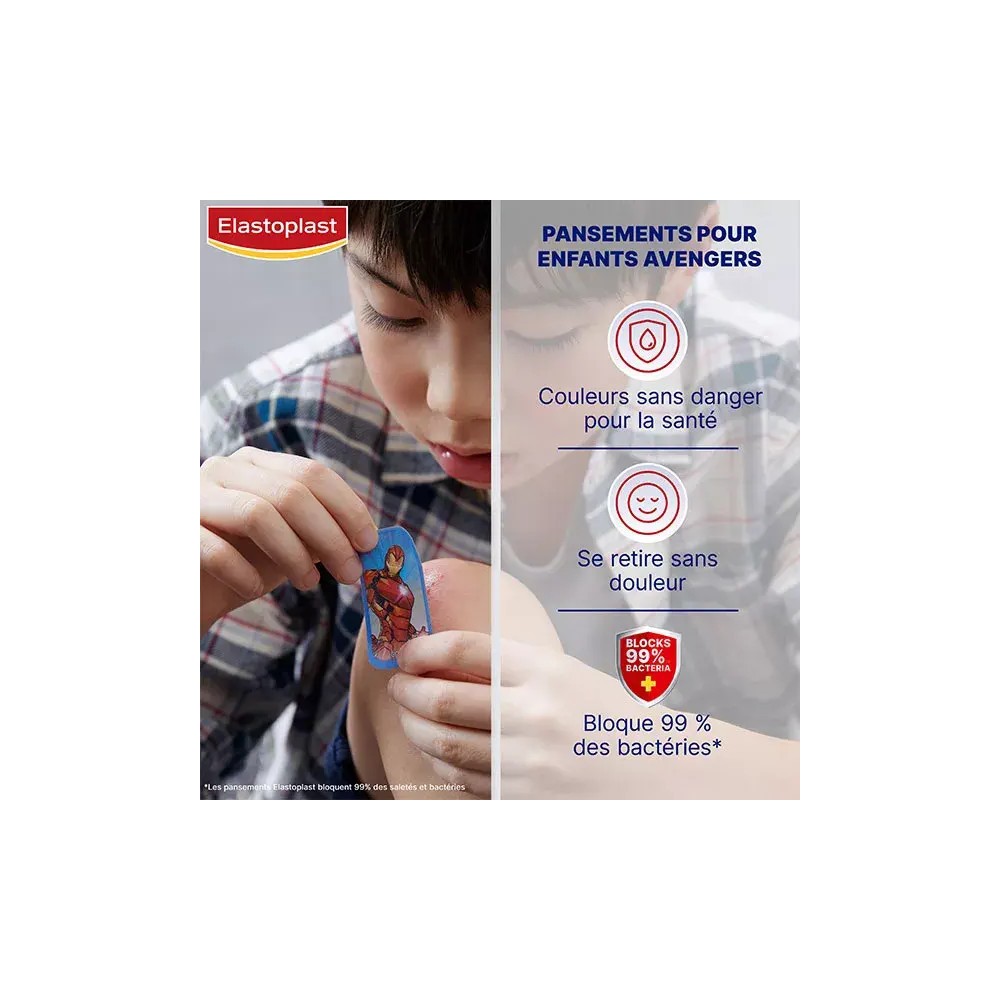 Elastoplast pansements Disney Avenger 20