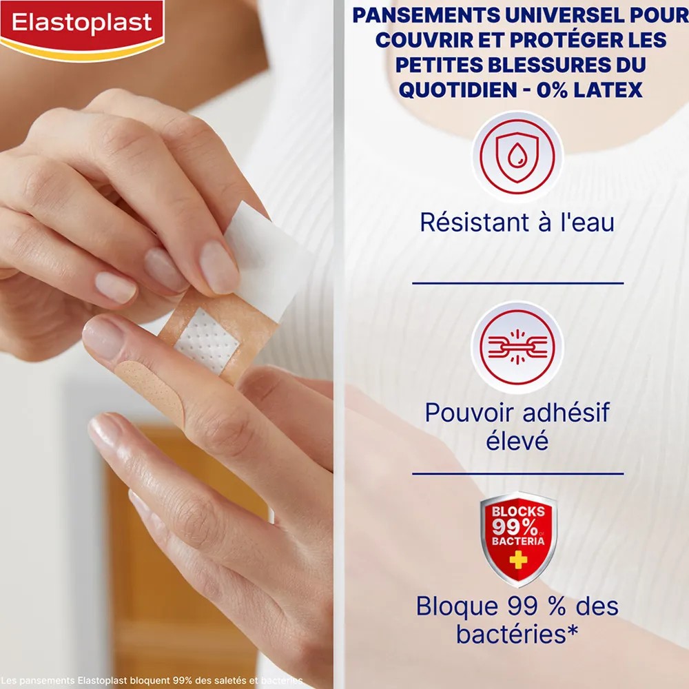 Elastoplast Flexible Bandes 10x6 cm