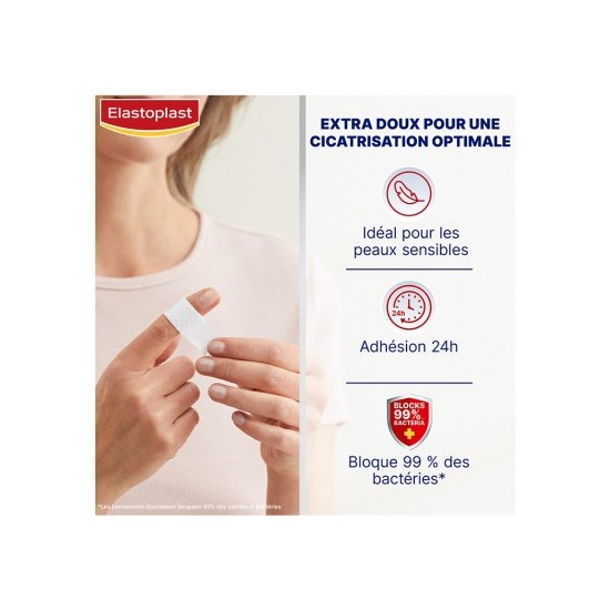 Elastoplast pansement peaux sensibles