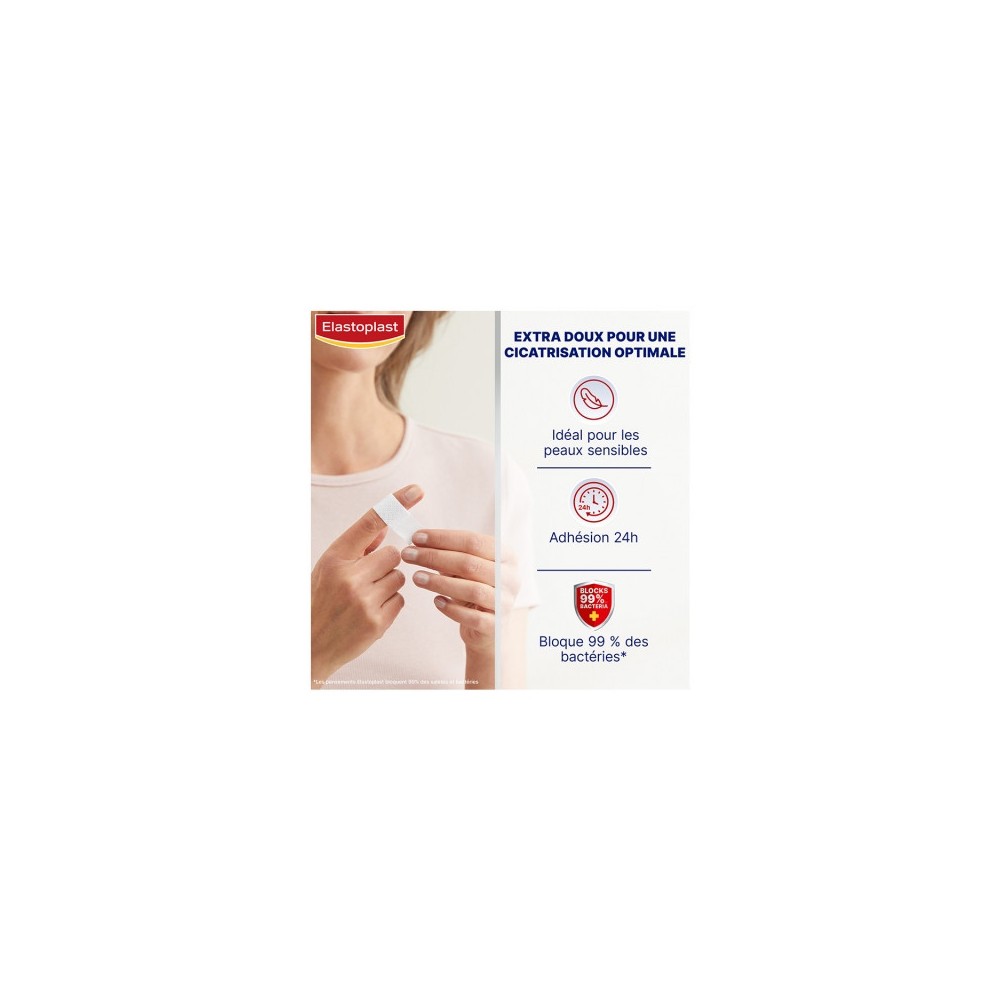 Elastoplast pansement peaux sensibles