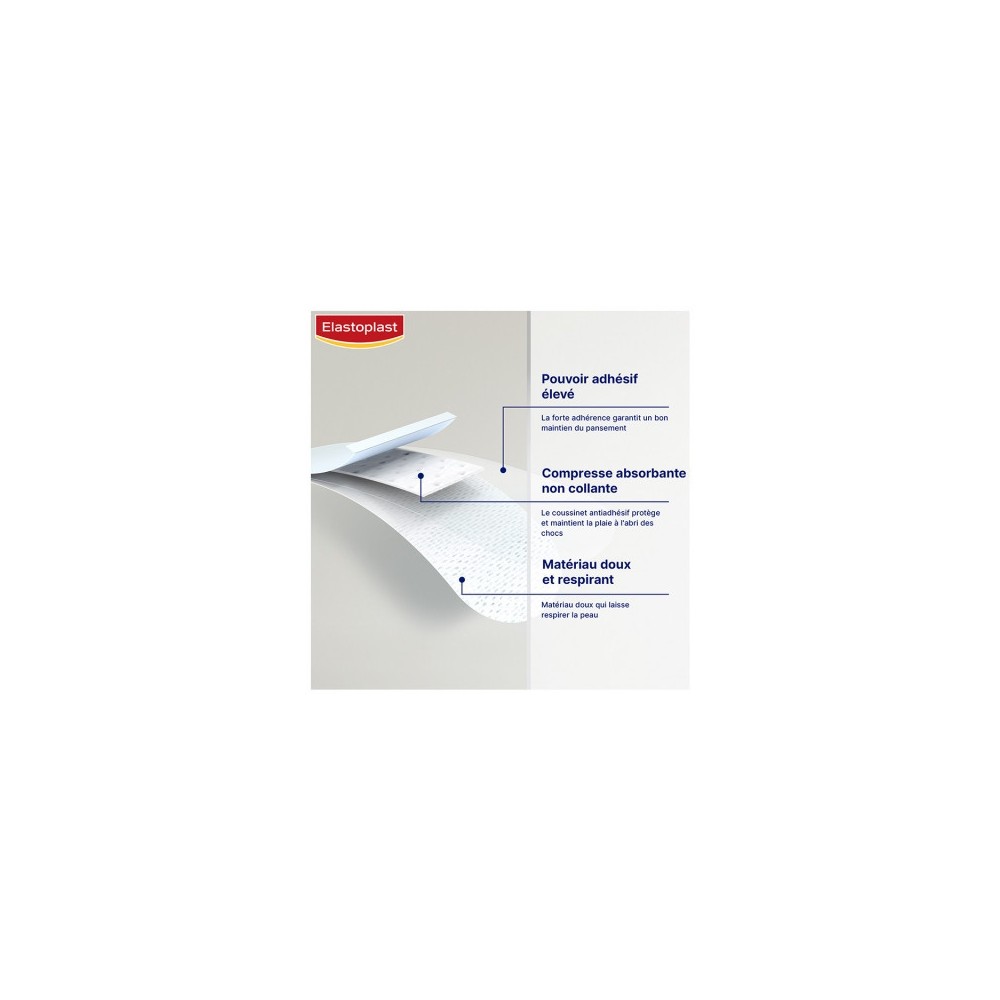 Elastoplast pansement peaux sensibles