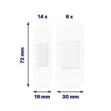 Elastoplast Pansements Peaux Sensibles