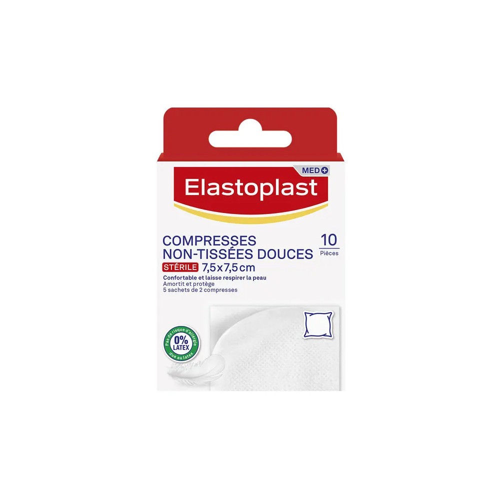 Elastoplast compresse soft - 7,5 x 7,5 cm