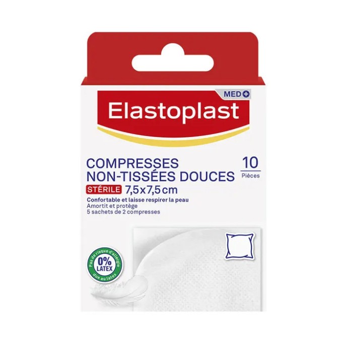 Elastoplast compresse soft - 7,5 x 7,5 cm