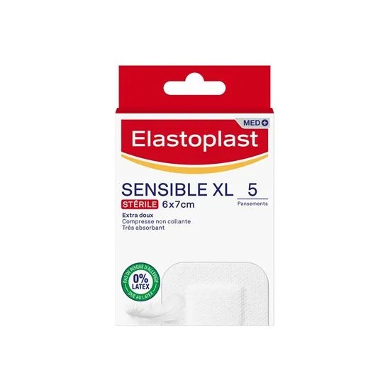 Elastoplast SENS XL Pansements 6x7cm