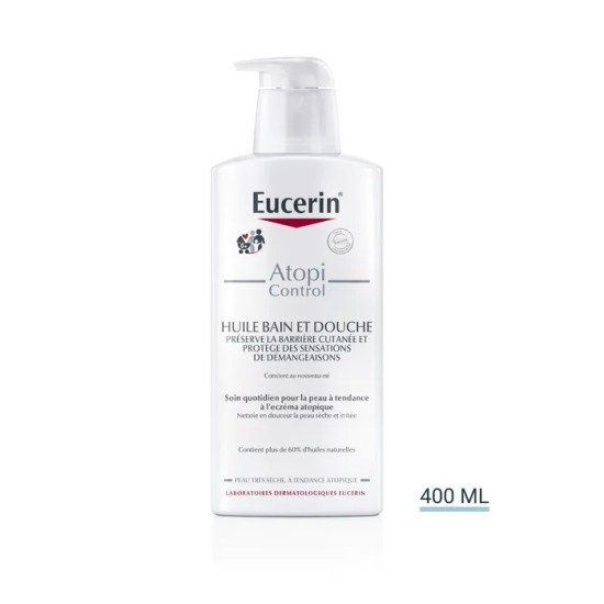 Eucerin huile bain et douche