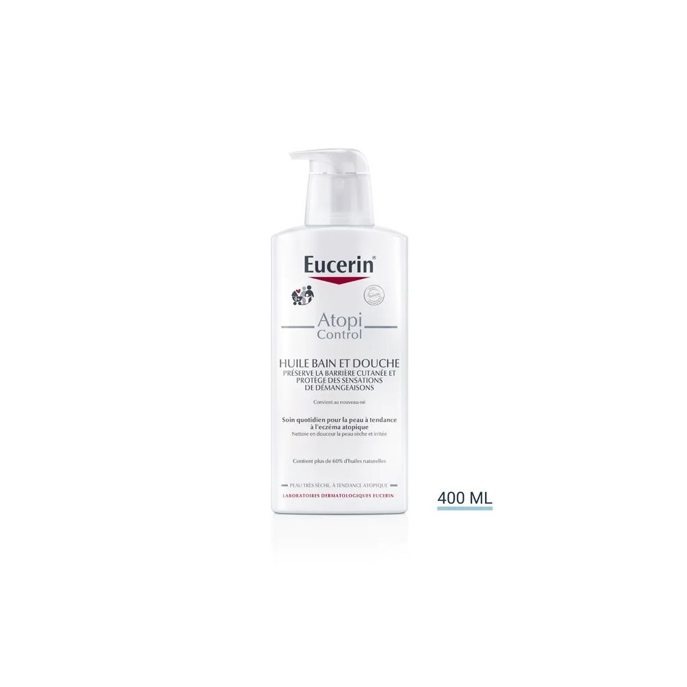 Eucerin huile bain et douche