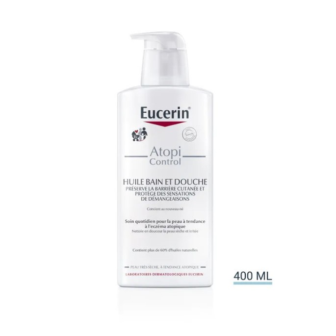 Eucerin huile bain et douche