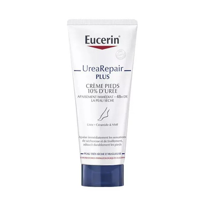 Eucerin crème pieds secs 100 ml