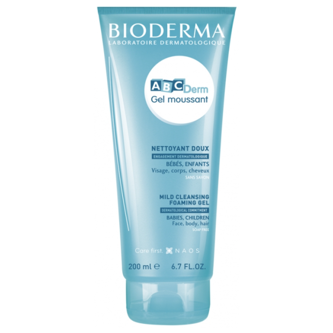 Bioderma ABCDerm Gel Moussant 200 ml