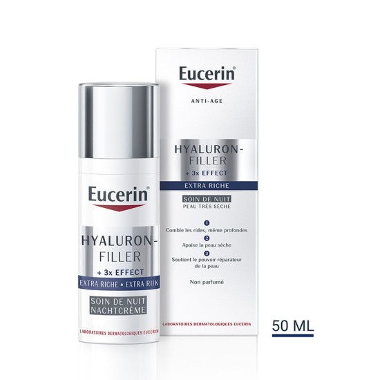 Eucerin Hyaluron-Filler Soin Nuit Extra Riche 50 ml