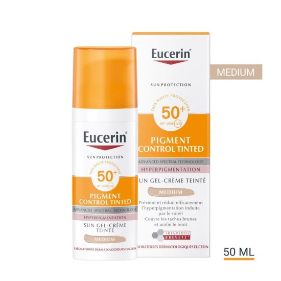 Eucerin Gel-Crème Teinté SPF50+ 50 ml