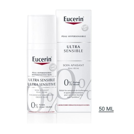 Eucerin soin apaisant peau sèche 50 ml