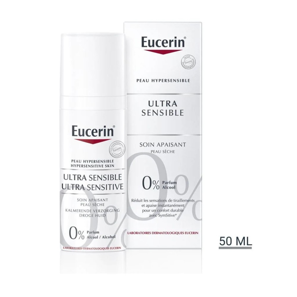 Eucerin soin apaisant peau sèche 50 ml