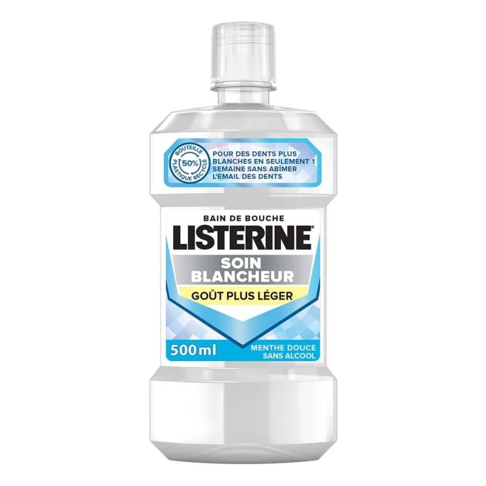 Listerine Bain de Bouche Blancheur 500 ml