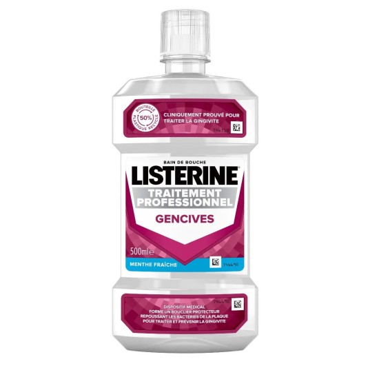 Listerine traitement gencives 500 ml