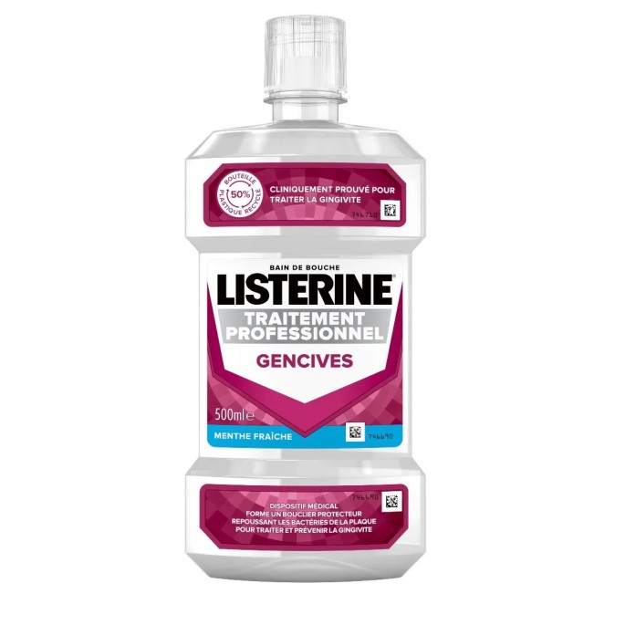 Listerine traitement gencives 500 ml