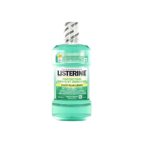 Listerine bain de bouche Protection Dents et Gencives