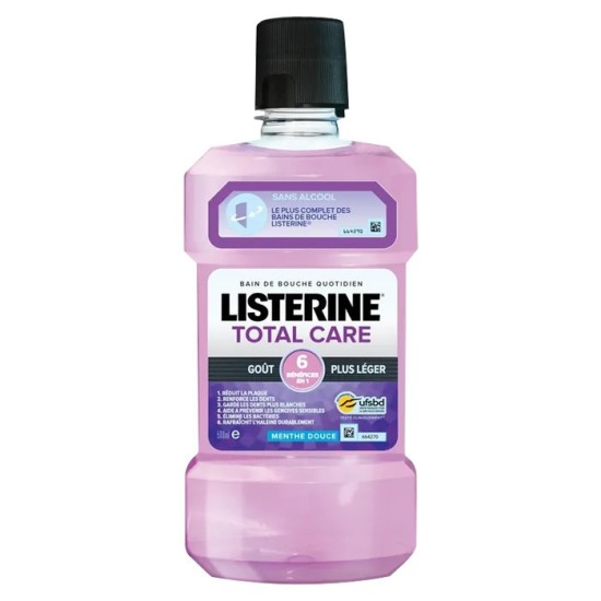 Listerine Total Care Zero Léger 500 ml