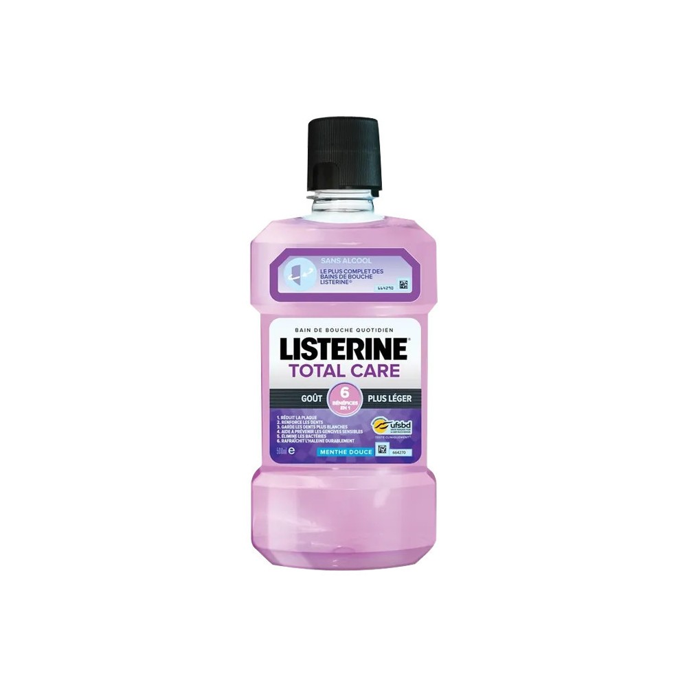Listerine Total Care Zero Léger 500 ml