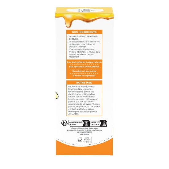 Zarbeil Sirop Toux et Mal de Gorge 150 ml