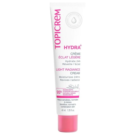 Topicrem Hydra+ Crème Visage Légère 40 ml