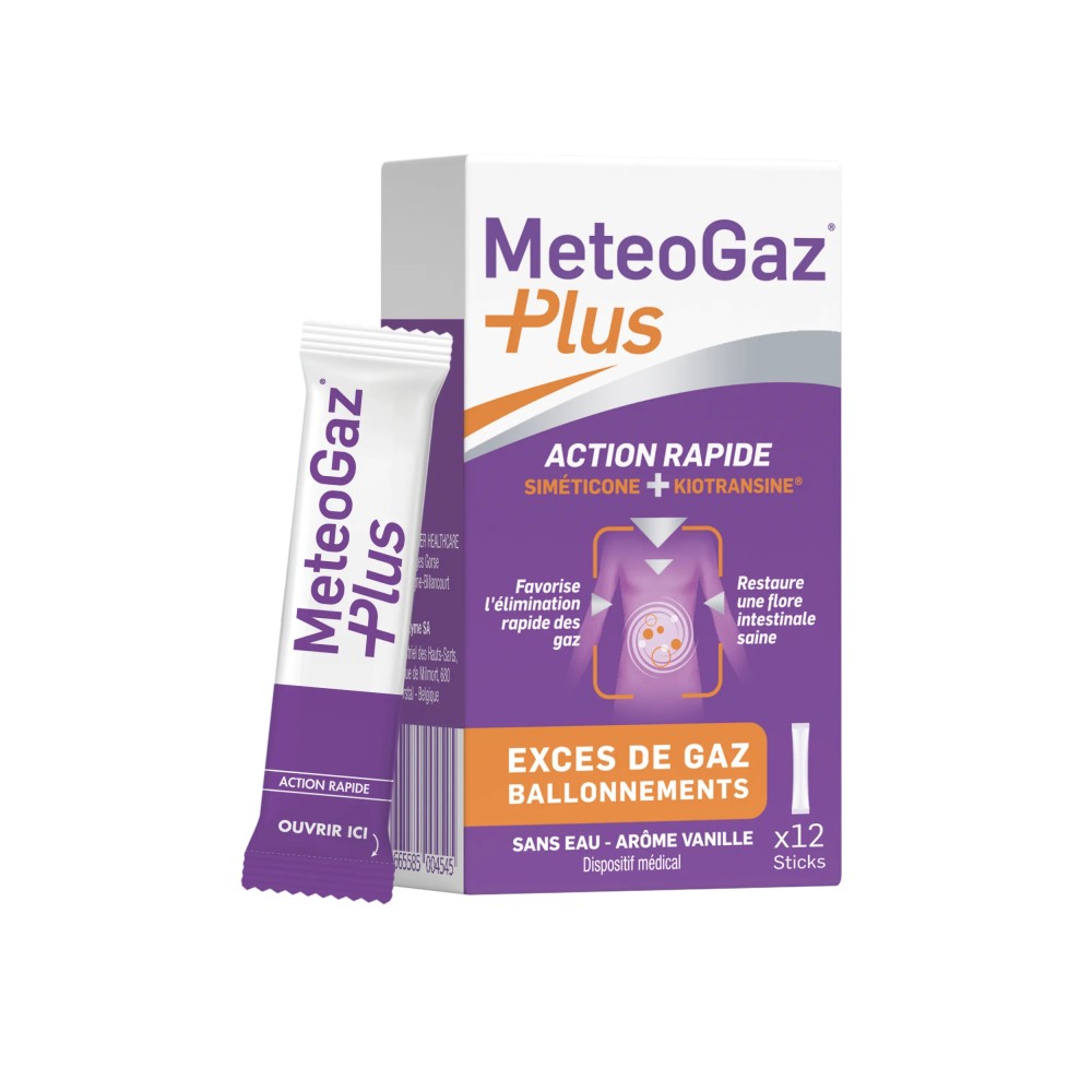 Ipsen Meteogaz Prébiotique 12 sticks