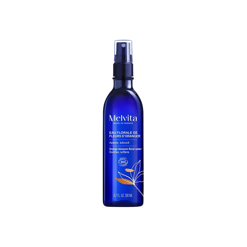Melvita eau florale fleur d'oranger 200 ml