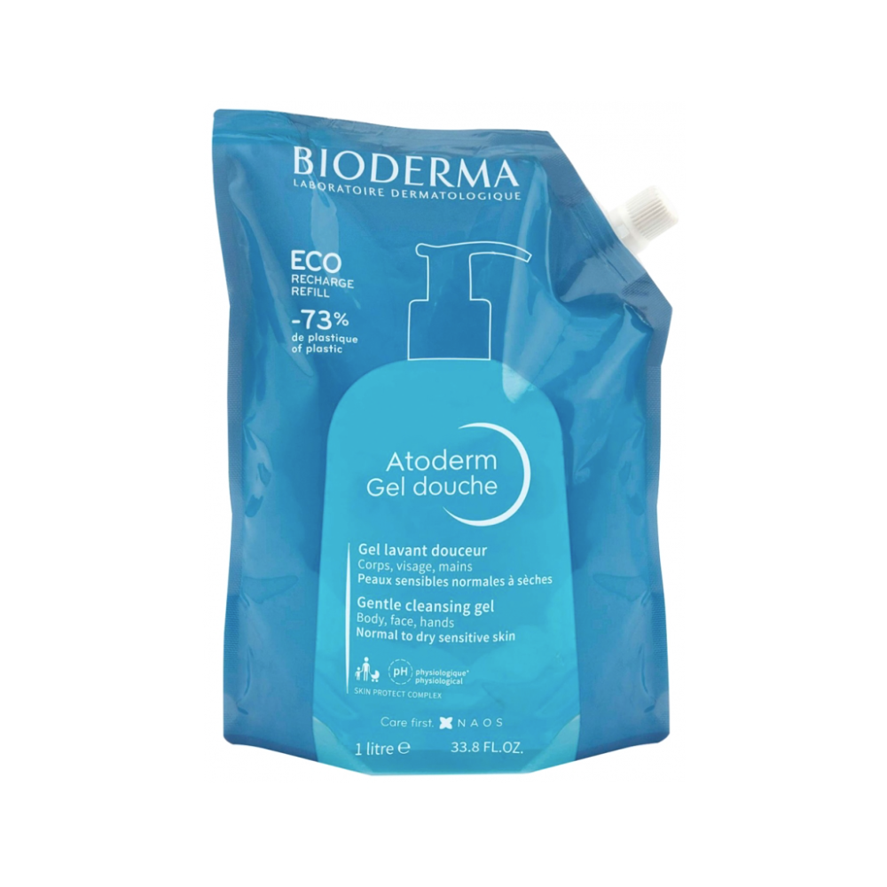 Bioderma Atoderm Gel Douche 1 L Recharge