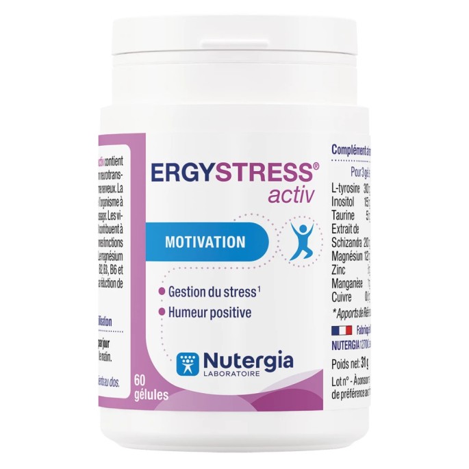 Nutergia Ergystress Activ 60 gélules