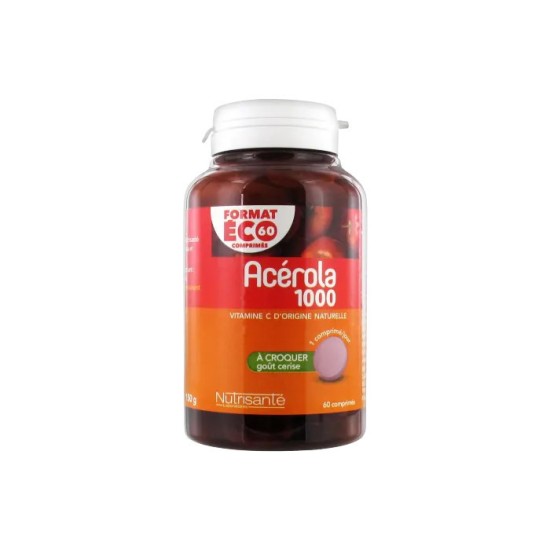 Nutrisanté Acerola 1000 mg 60 comprimés