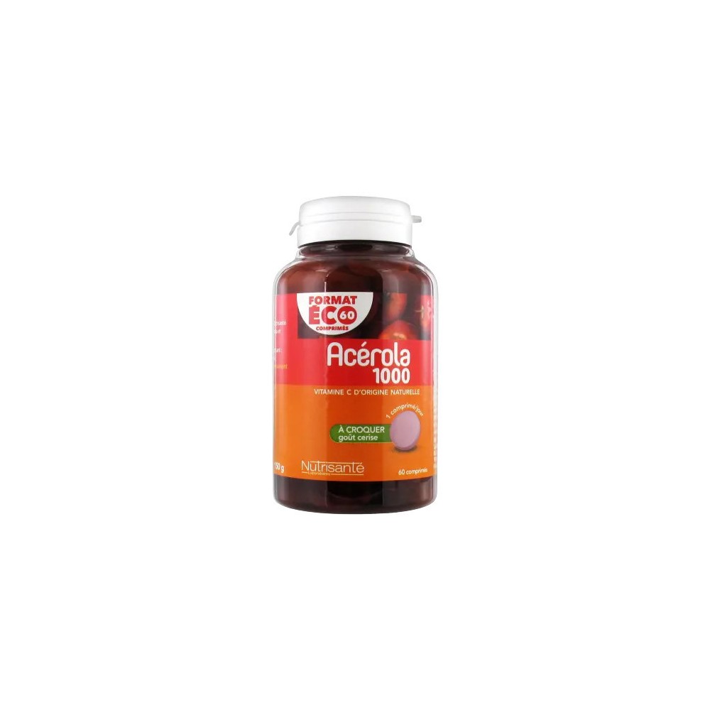Nutrisanté Acerola 1000 mg 60 comprimés