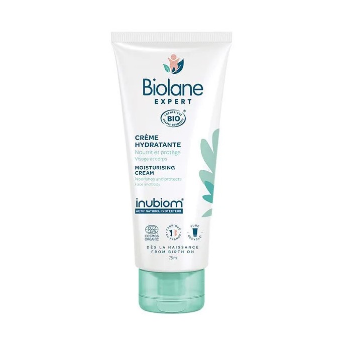 Biolane Crème Hydratante Visage et Corps Bio 75 ml
