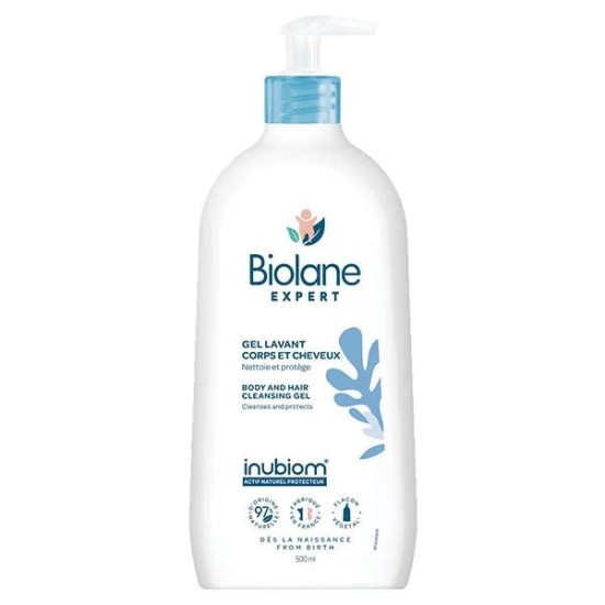 Biolane Expert Gel Lavant Corps et Cheveux 500 ml