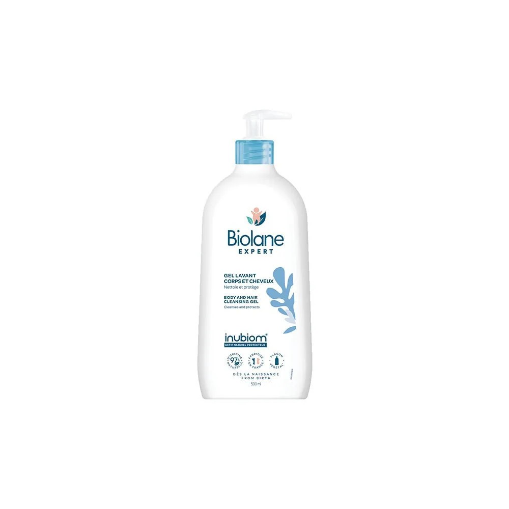 Biolane Expert Gel Lavant Corps et Cheveux 500 ml
