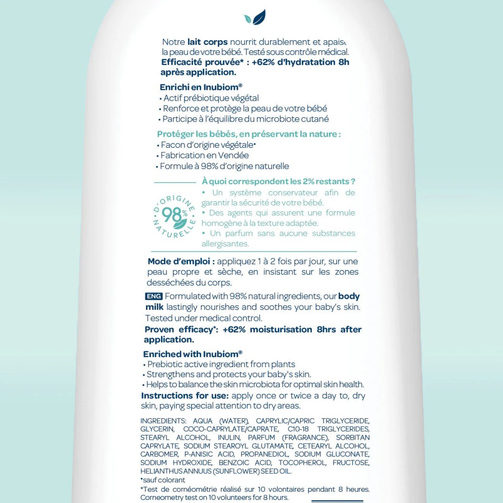 Biolane Lait Corps 300 ml