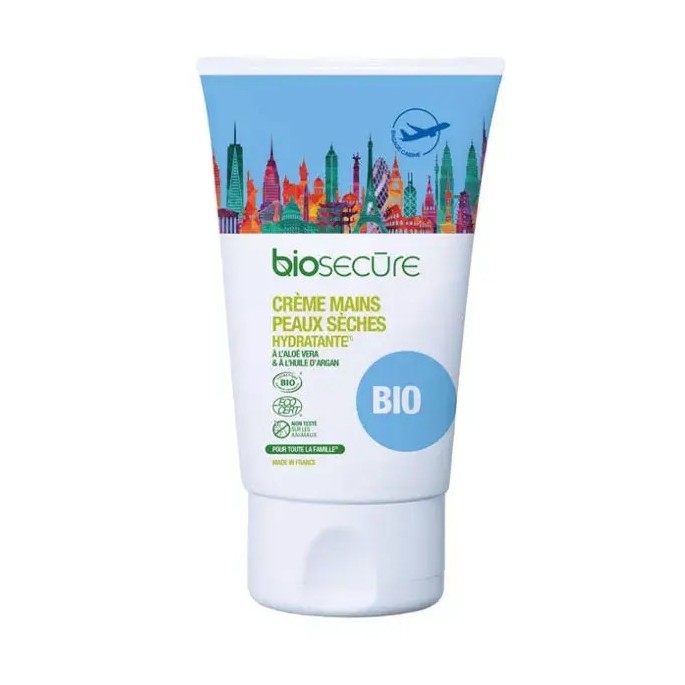 Nutrisanté crème mains bio argan aloe vera 50 ml